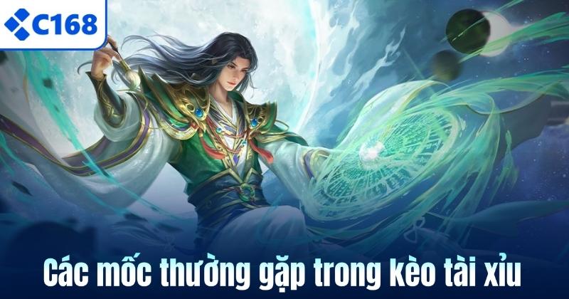Các mốc thường gặp trong kèo tài xỉu