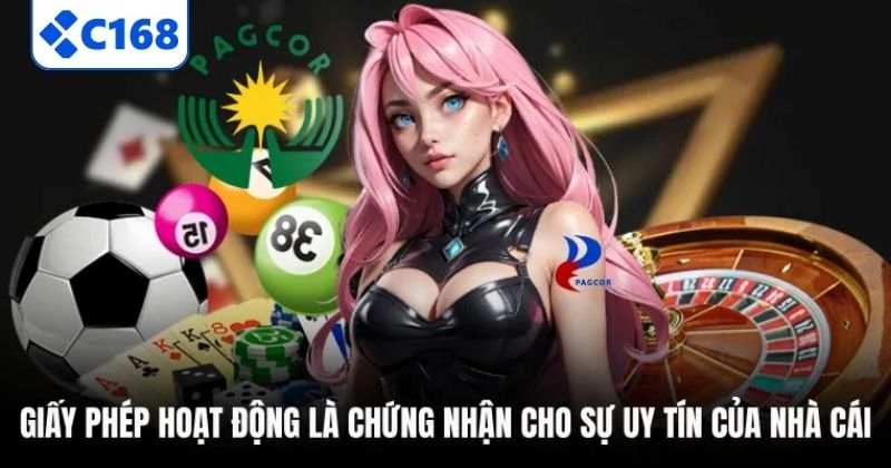 Giấy Phép Hoạt Động 6 Giấy phép hoạt động là chứng nhận cho sự uy tín của nhà cái