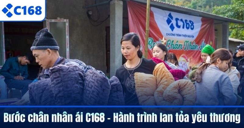 Bước chân nhân ái C168 – Hành trình lan tỏa yêu thương 2 Bước chân nhân ái C168 – Hành trình lan tỏa yêu thương